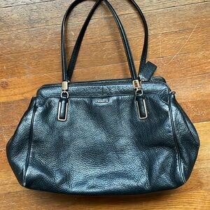 Coach Madison Kimberly 25161 Pebbled Leather Shoulder Bag - Sold As Is